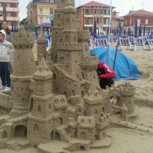 Creative Sand Castle