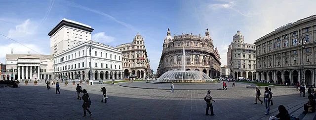 Piazza Di Ferrari - Genoa