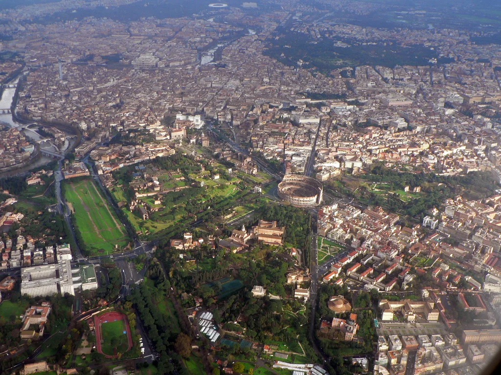 Rome From The Air